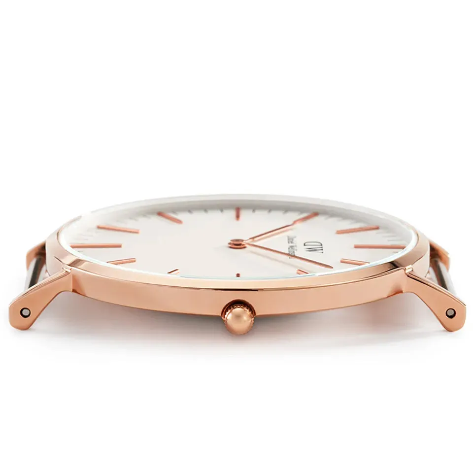 Daniel Wellington Watch Classic Suffolk White 4mm