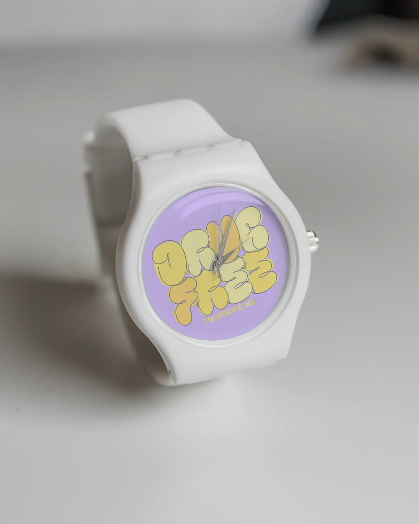 Drug Free Bubble Watch